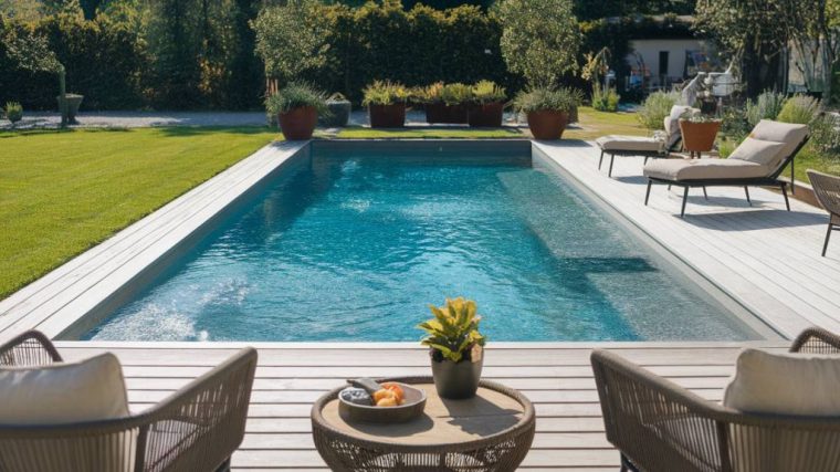 Piscine en inox : l'atout chic de votre jardin